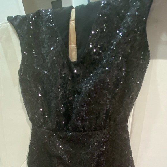 H&M Black Sequence Dress - Picture 4 of 6